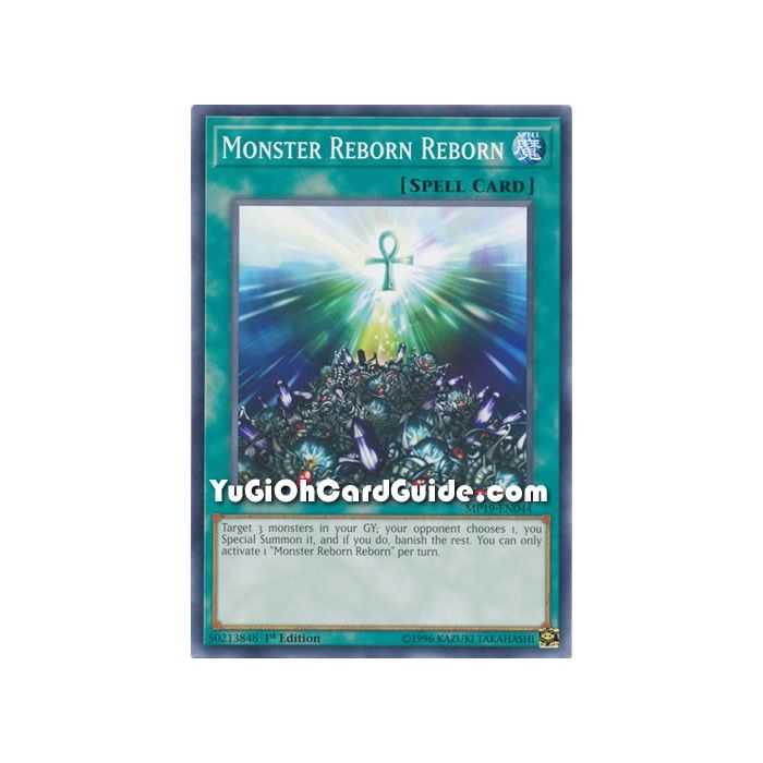 Monster Reborn Reborn (Common) – 2019 Gold Sarcophagus Mega Pack | Carta YUGIOH en México