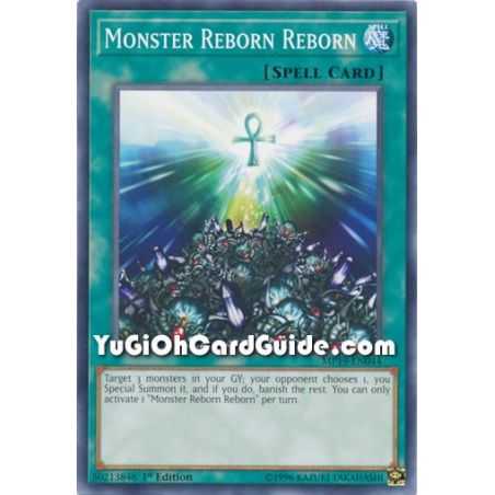 Monster Reborn Reborn (Common) – 2019 Gold Sarcophagus Mega Pack | Carta YUGIOH en México