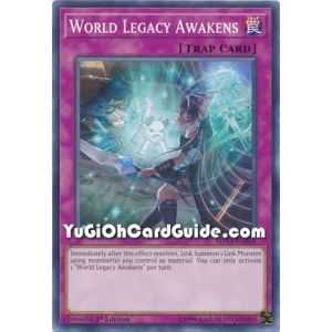 World Legacy Awakens (Common) – 2019 Gold Sarcophagus Mega Pack | Carta YUGIOH en México
