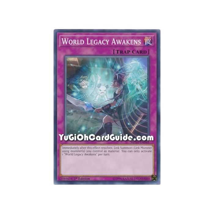 World Legacy Awakens (Common) – 2019 Gold Sarcophagus Mega Pack | Carta YUGIOH en México