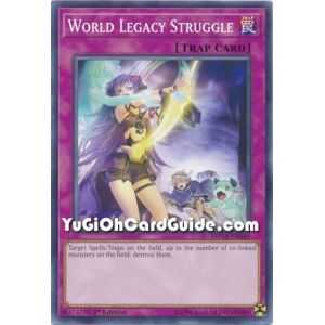 World Legacy Struggle (Common) – 2019 Gold Sarcophagus Mega Pack | Carta YUGIOH en México