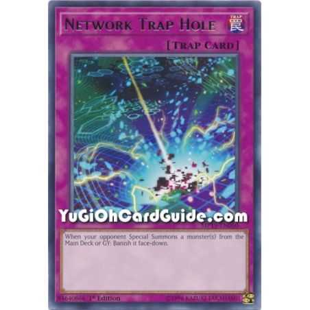 Network Trap Hole (Rare) – 2019 Gold Sarcophagus Mega Pack | Carta YUGIOH en México