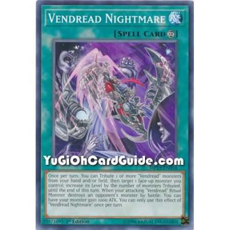 Vendread Nightmare (Common) – 2019 Gold Sarcophagus Mega Pack | Carta YUGIOH en México
