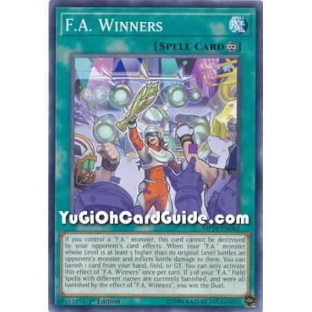 F.A. Winners (Common) – 2019 Gold Sarcophagus Mega Pack | Carta YUGIOH en México