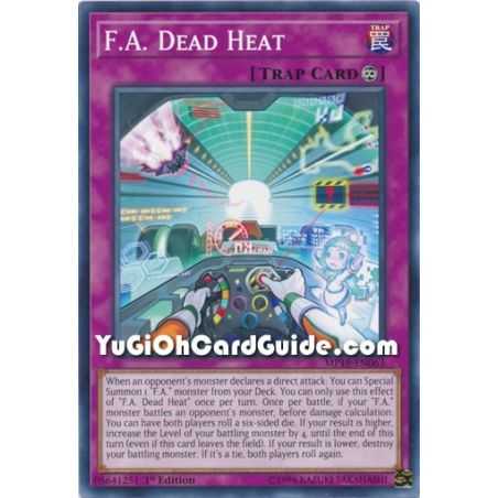 F.A. Dead Heat (Common) – 2019 Gold Sarcophagus Mega Pack | Carta YUGIOH en México