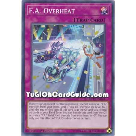 F.A. Overheat (Common) – 2019 Gold Sarcophagus Mega Pack | Carta YUGIOH en México