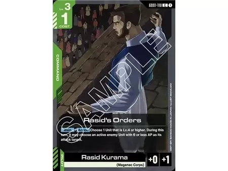 Rasid's Orders (Common)