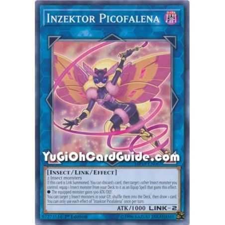 Inzektor Picofalena (Common) – 2019 Gold Sarcophagus Mega Pack | Carta YUGIOH en México