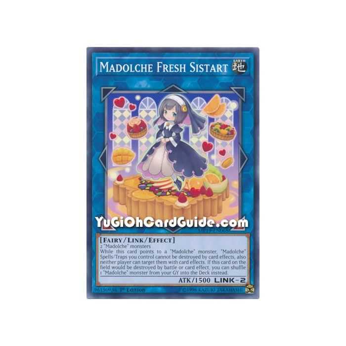 Madolche Fresh Sistart (Common) – 2019 Gold Sarcophagus Mega Pack | Carta YUGIOH en México