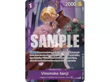 Vinsmoke Sanji (TR) – OP12 Legacy of the Master | Carta ONE PIECE en México