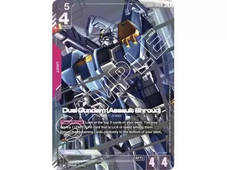 Duel Gundam (Assault Shroud) (Legend Rare +) – GD01 Newtype Rising | Carta GUNDAM en México