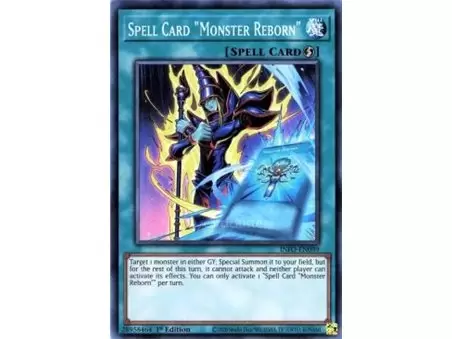 Spell Card "Monster Reborn" (Starlight Rare)