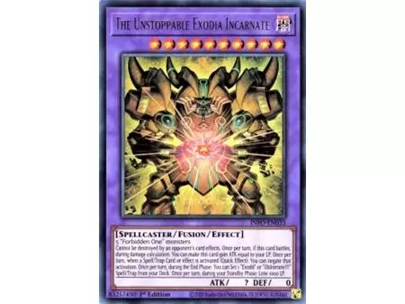 The Unstoppable Exodia Incarnate (Starlight Rare)