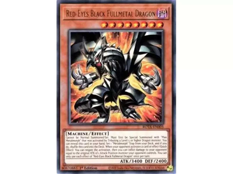 Red-Eyes Black Fullmetal Dragon (Starlight Rare)