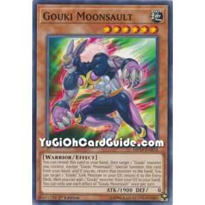 Gouki Moonsault (Common) – 2019 Gold Sarcophagus Mega Pack | Carta YUGIOH en México