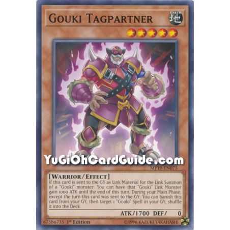 Gouki Tagpartner (Common) – 2019 Gold Sarcophagus Mega Pack | Carta YUGIOH en México