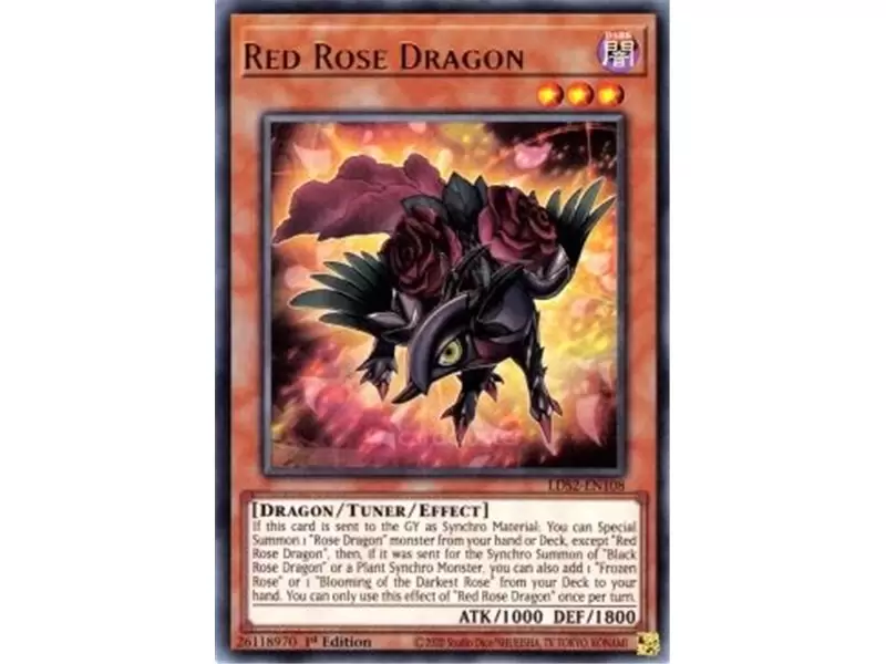 Red Rose Dragon (Starlight Rare)