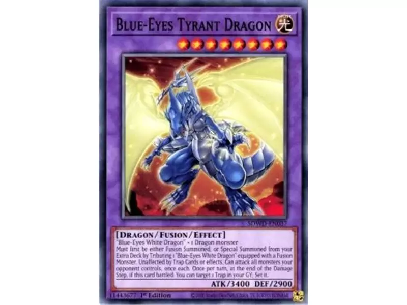 Blue-Eyes Tyrant Dragon (Starlight Rare)