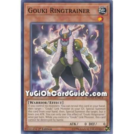 Gouki Ringtrainer (Common) – 2019 Gold Sarcophagus Mega Pack | Carta YUGIOH en México