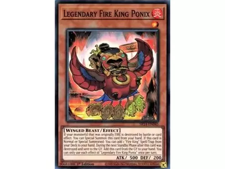 Legendary Fire King Ponix (Starlight Rare)