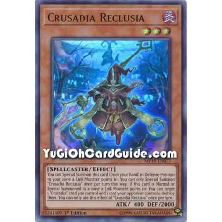 Crusadia Reclusia (Ultra Rare) – 2019 Gold Sarcophagus Mega Pack | Carta YUGIOH en México