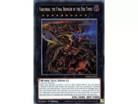 Varudras, the Final Bringer of the End Times (Prismatic Secret Rare)