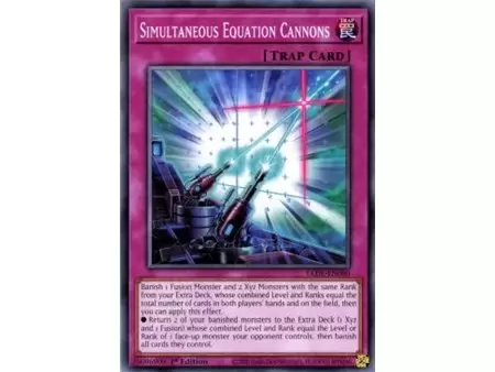 Simultaneous Equation Cannons (Prismatic Secret Rare)