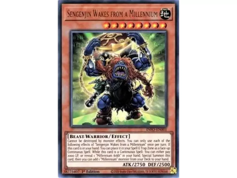 Sengenjin Wakes from a Millennium (Prismatic Secret Rare)