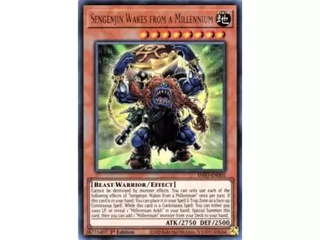Sengenjin Wakes from a Millennium (Prismatic Secret Rare)