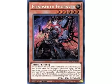Fiendsmith Engraver (Prismatic Secret Rare)