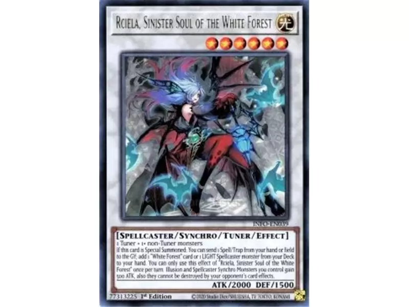 Rciela, Sinister Soul of the White Forest (Prismatic Secret Rare)