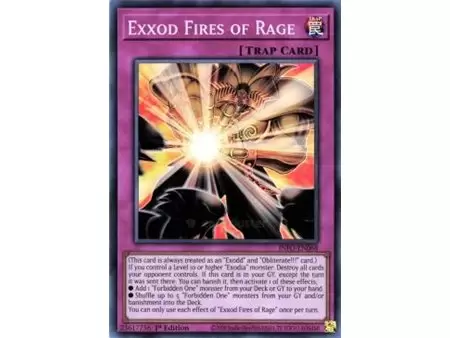 Exxod Fires of Rage (Prismatic Secret Rare)