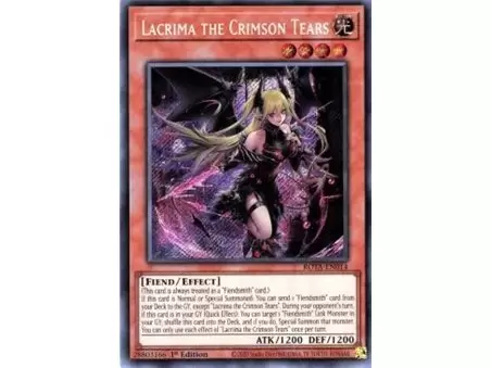 Lacrima the Crimson Tears (Prismatic Secret Rare)