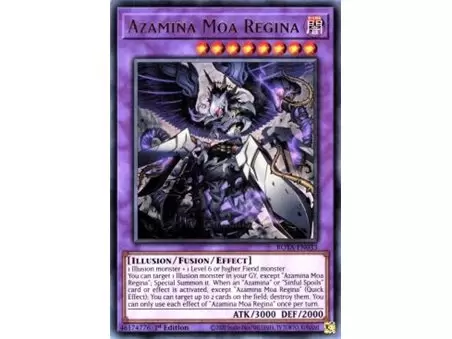 Azamina Moa Regina (Prismatic Secret Rare)