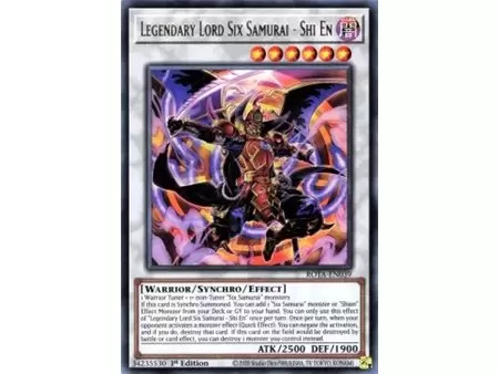 Legendary Lord Six Samurai - Shi En (Prismatic Secret Rare)