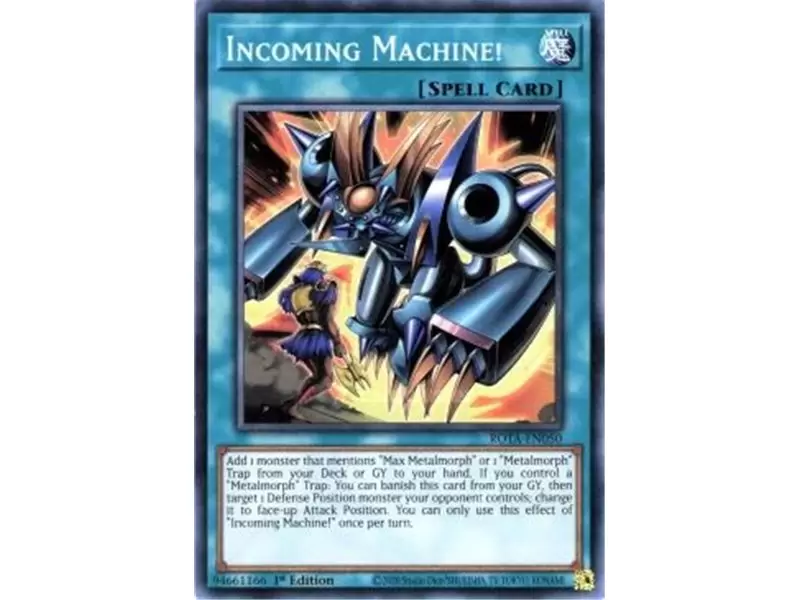 Incoming Machine! (Prismatic Secret Rare)