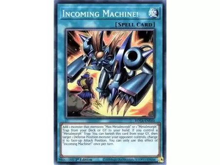 Incoming Machine! (Prismatic Secret Rare)