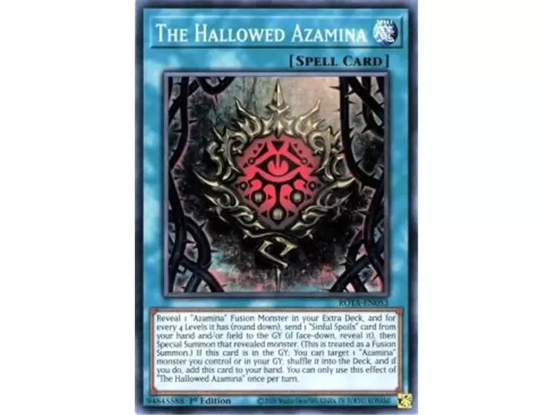 The Hallowed Azamina (Prismatic Secret Rare)