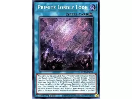 Primite Lordly Lode (Prismatic Secret Rare)
