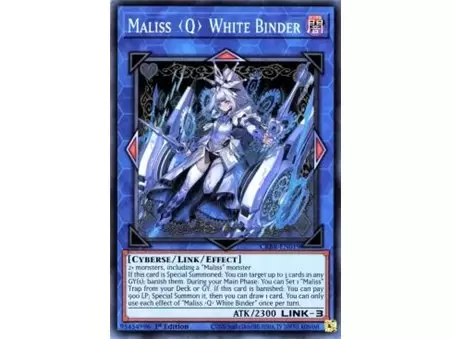 Maliss Q White Binder (Prismatic Secret Rare)