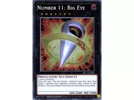 Number 11: Big Eye (Prismatic Secret Rare)
