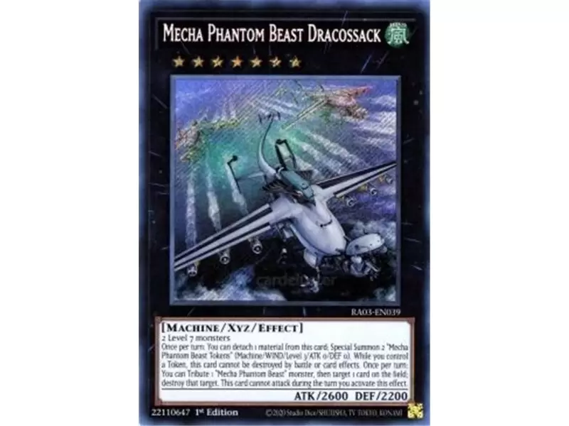 Mecha Phantom Beast Dracossack (Prismatic Secret Rare)