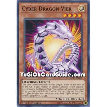 Cyber Dragon Vier (Common) – 2019 Gold Sarcophagus Mega Pack | Carta YUGIOH en México