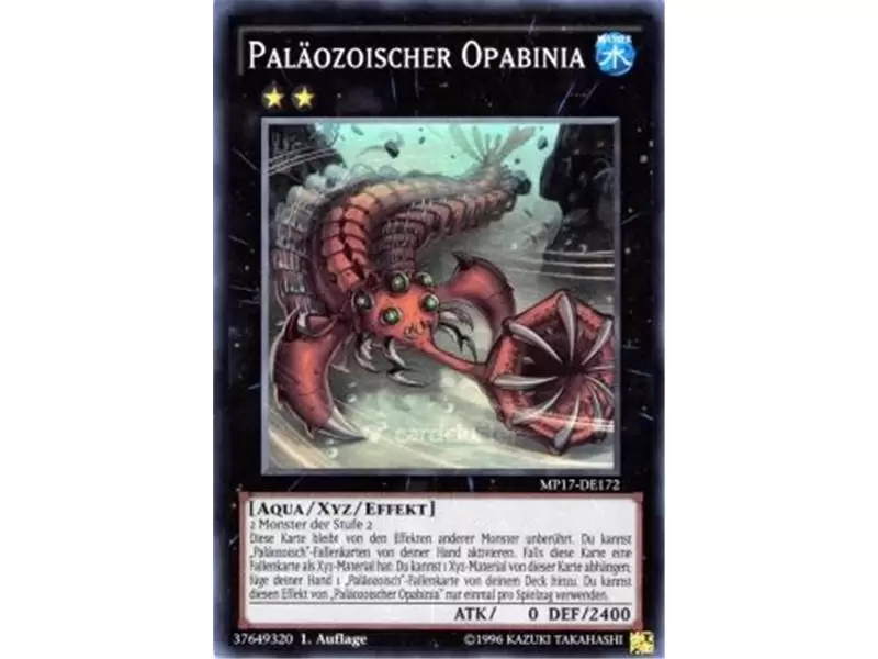 Paleozoic Opabinia (Prismatic Secret Rare)