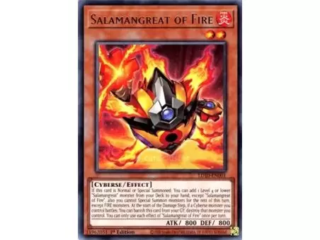 Salamangreat of Fire (Prismatic Secret Rare)