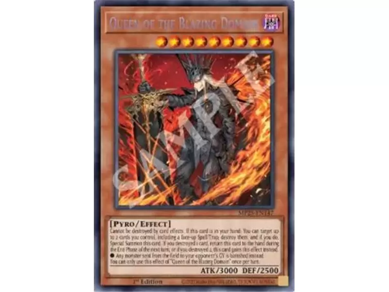 Queen of the Blazing Domain (Prismatic Secret Rare)