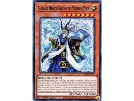 Sauravis, Dragon Sage of the Voiceless Voice (Ultra Rare)