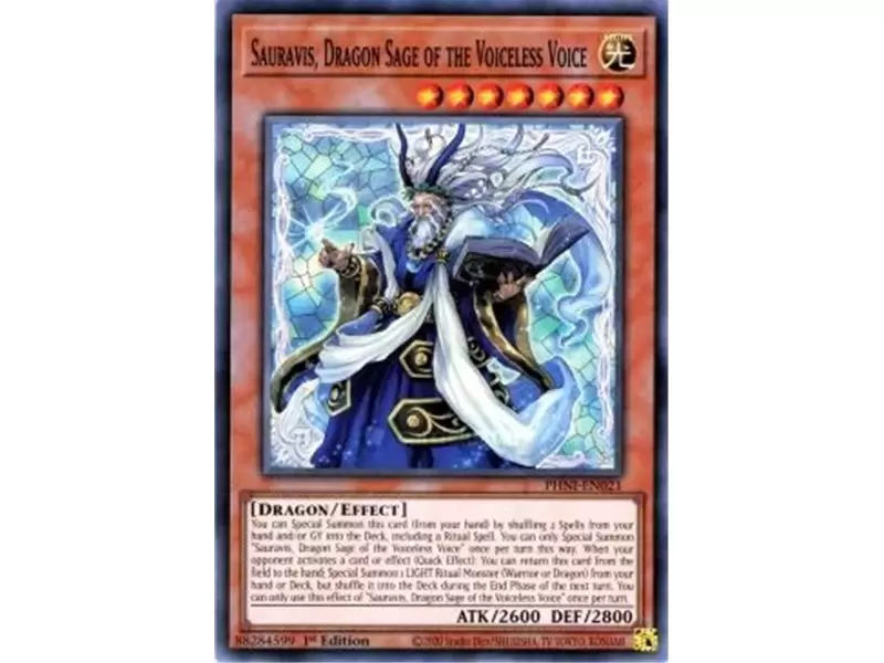 Sauravis, Dragon Sage of the Voiceless Voice (Ultra Rare)