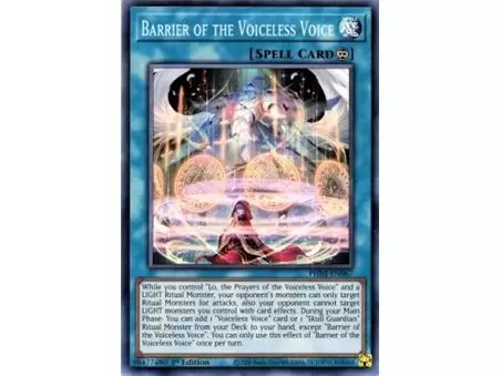Barrier of the Voiceless Voice (Ultra Rare)