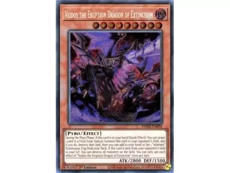 Veidos the Eruption Dragon of Extinction (Ultra Rare)